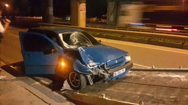 Bursa'da trafik kazası: 1 ölü 1 yaralı