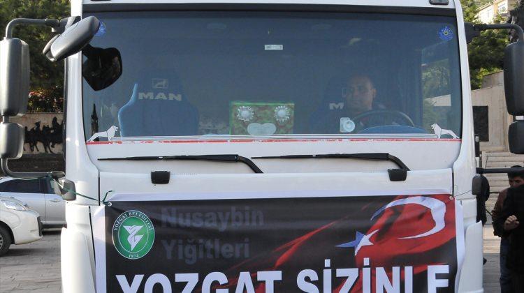 Yozgat'tan güvenlik güçlerine destek