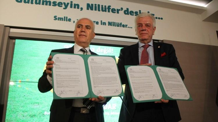 Nilüfer Belediyesinden Bursaspor'a destek