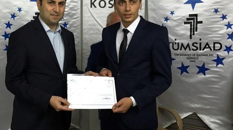 Tokat Belediye Başkanı Eroğlu, sertifika dağıtım törenine katıldı