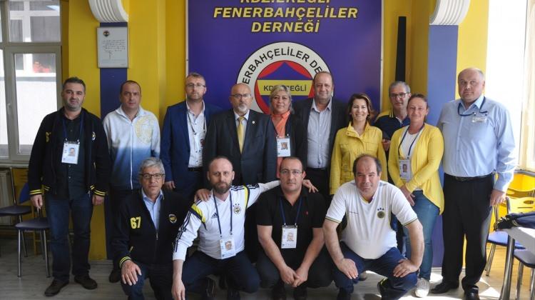 Fenerbahçe Spor Kulübü Ereğli Şubesi'nde görev dağılımı yapıldı