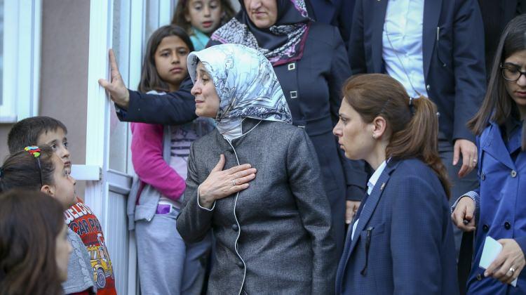 Başbakan Davutoğlu'nun eşi Sare Davutoğlu, Konya'da