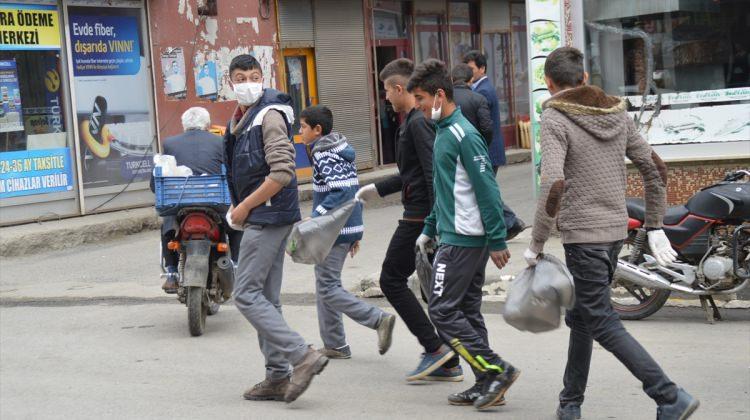 Eleşkirt'te çevre temizleme etkinliği