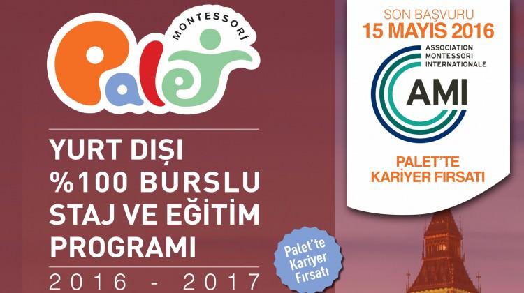 Palet Montessori Yurtdisi Egitim Ve Burs Programi Egitim Haberleri