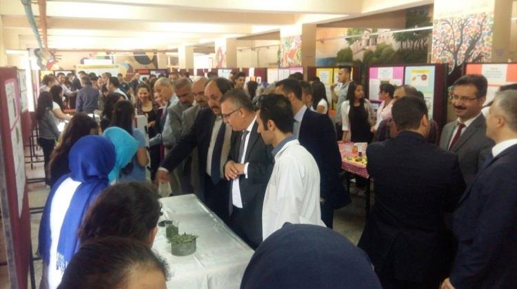 Pazarcık'ta TÜBİTAK Bilim Fuarı açıldı