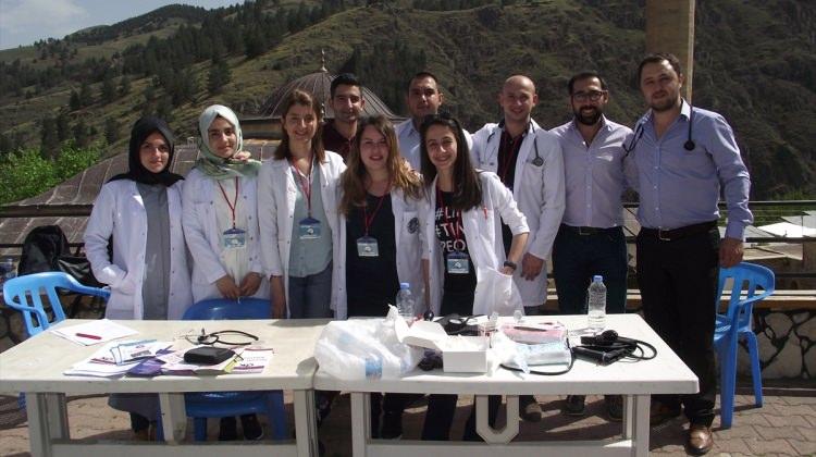 Türk Tıp Öğrencileri Birliğinden Keban’da sağlık taraması
