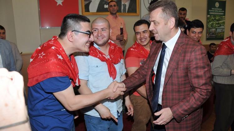 Engelli asker adayından duygulandıran terör mesajı