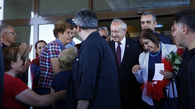 CHP Genel Başkanı Kılıçdaroğlu, Antalya'ya geldi