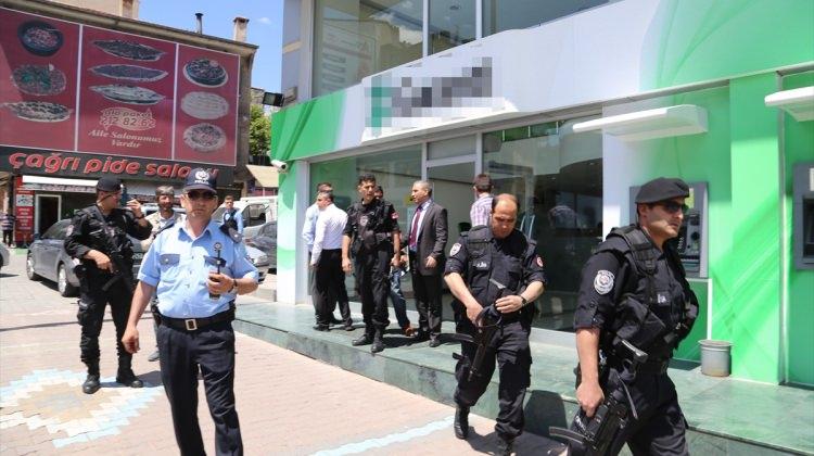 Nevşehir'de banka soygunu girişimi