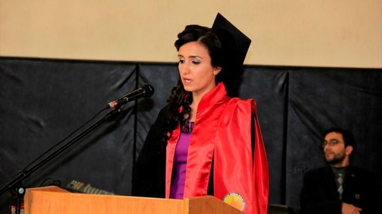 Narman Meslek Yüksekokulu'nda mezuniyet töreni