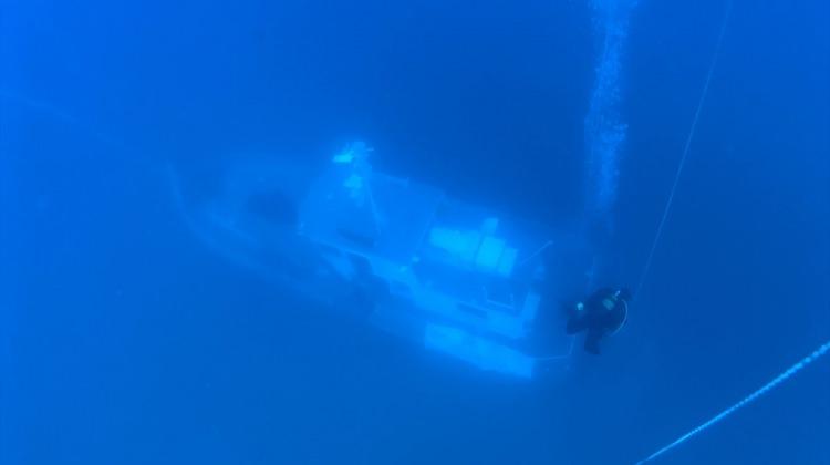 Dikili'deki yapay resife ilk dalış yapıldı