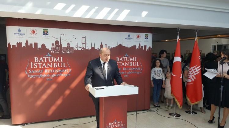 Başkan Topbaş ile Acara Başbakanı Khabadze ile Batum'da buluştu