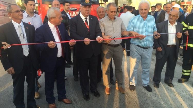Tekirdağ Büyükşehir Belediyesi itfaiye aracı teslim töreni