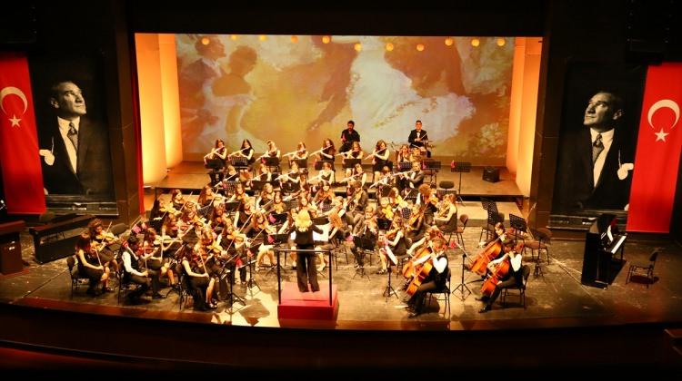 SAMDOB Çocuk ve Genç Senfoni Orkestrası ilk konserini verdi