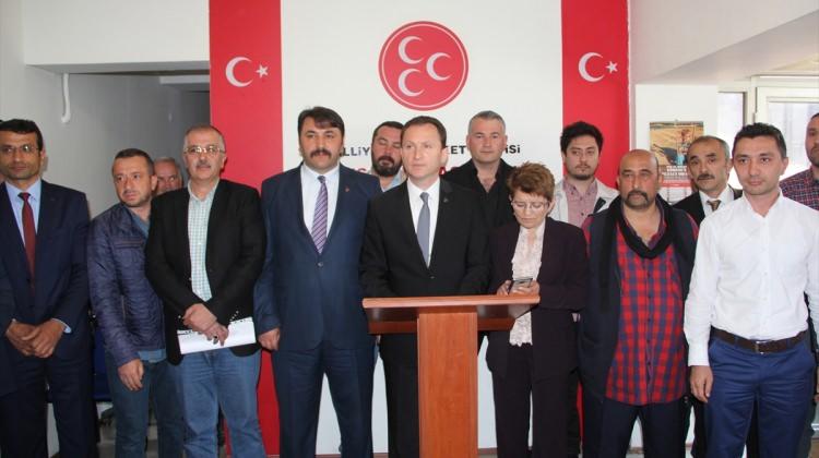 Giresun'da yeni MHP il yönetimi tanıtıldı