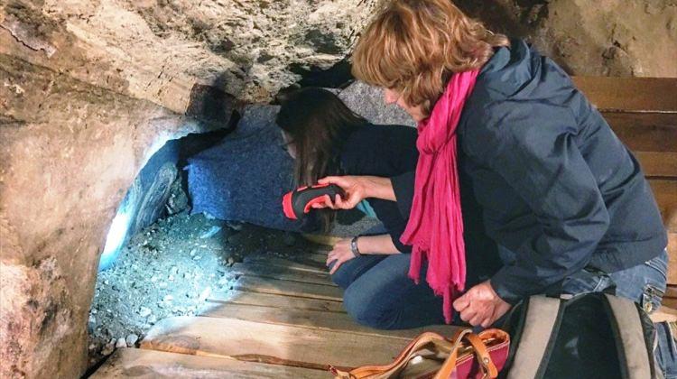 İtalyan bilim adamları heyeti yeraltı şehrini inceledi