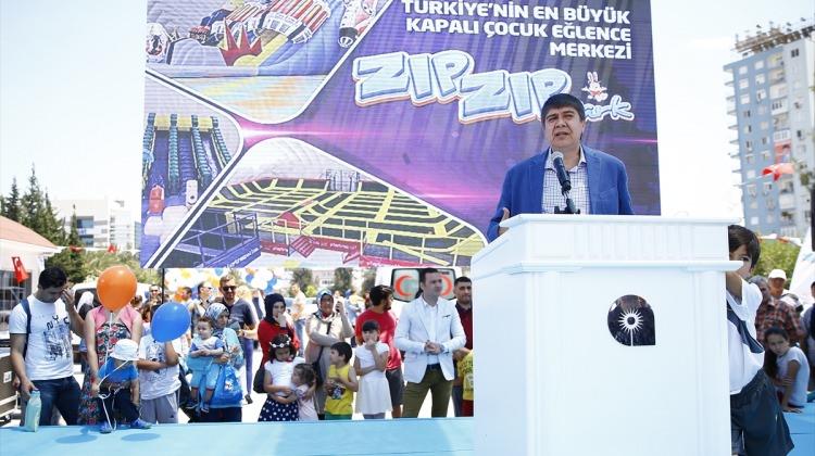 "Zıp Zıp Park" Antalya'da açıldı