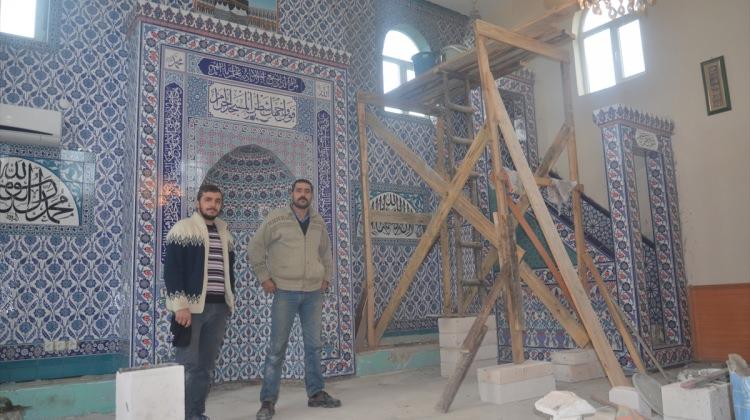 Sislioba Camisi'nde yenileme çalışması