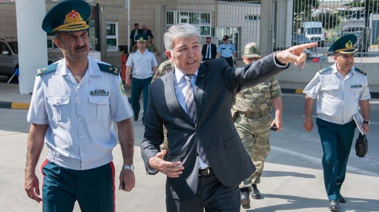 Azeri askeri heyet Kapıkule'yi ziyaret etti
