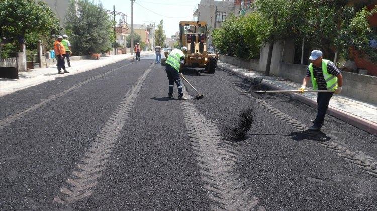 Silifke'de asfalt yol yapım çalışmaları başladı