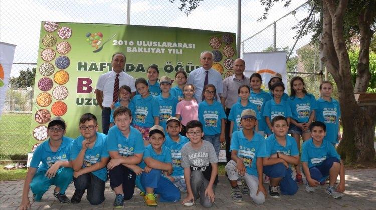 İzmir'de "Lider Çocuk Tarım Kampı" düzenlendi