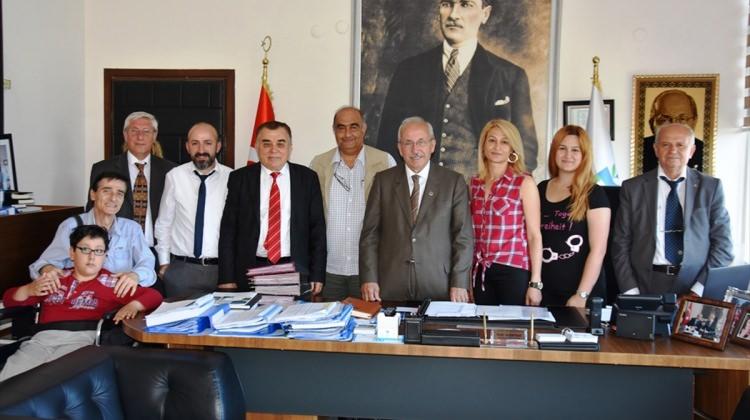 Anadolu Gazeteciler Birliği'nden Tekirdağ Büyükşehir Belediyesi'ne ziyaret