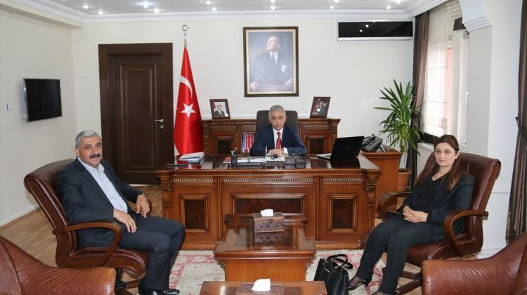 Hakkari Belediye Başkan Vekili Yıldız'dan Vali Toprak'a ziyaret