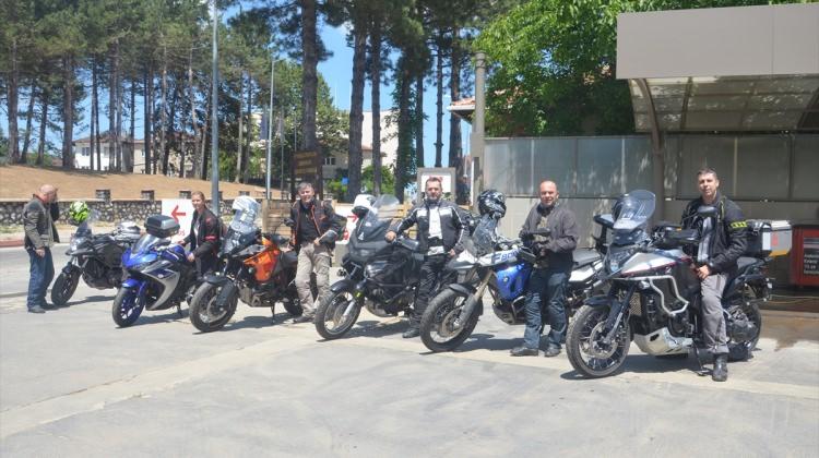 Motorsiklet  tutkunlarından Longoz Ormanları'na gezi