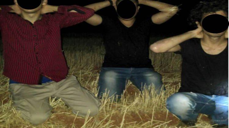 Suriye sınırında 3 DAEŞ şüphelisi yakalandı