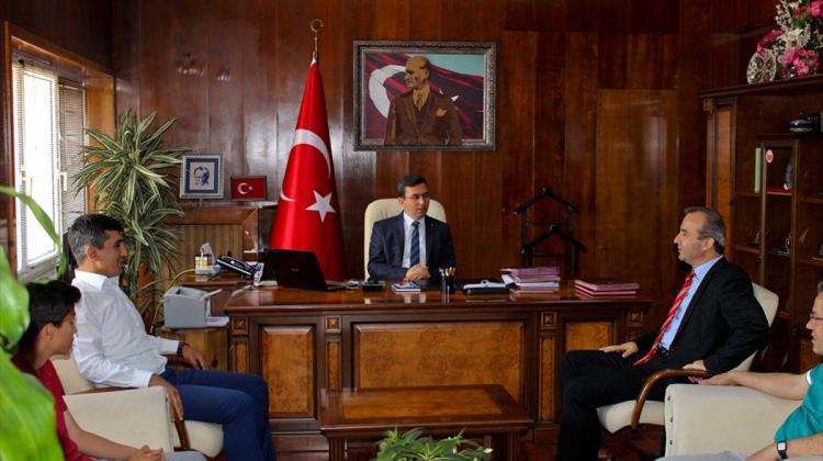 Çaycuma Kaymakam Keçeli'den TEOG birincisi öğrenciye ödül