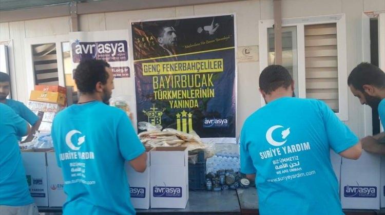 Fenerbahçelilerden Bayırbucak'a yardım