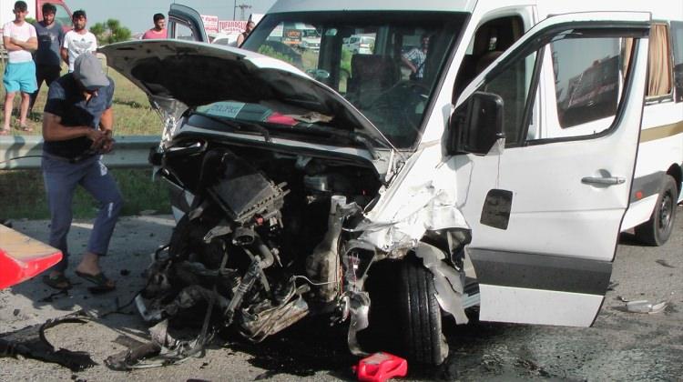 Silivri’de trafik kazası: 4 yaralı