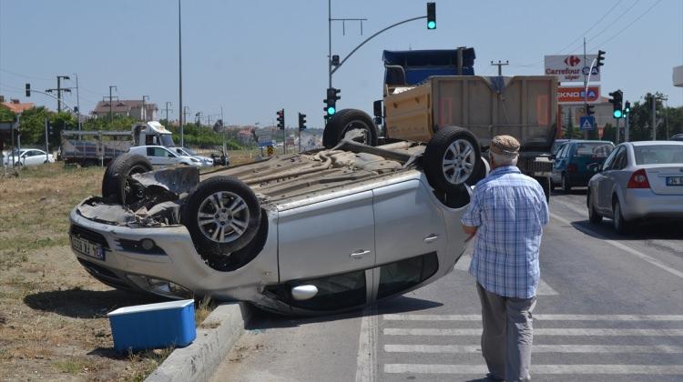 Edirne'de trafik kazası