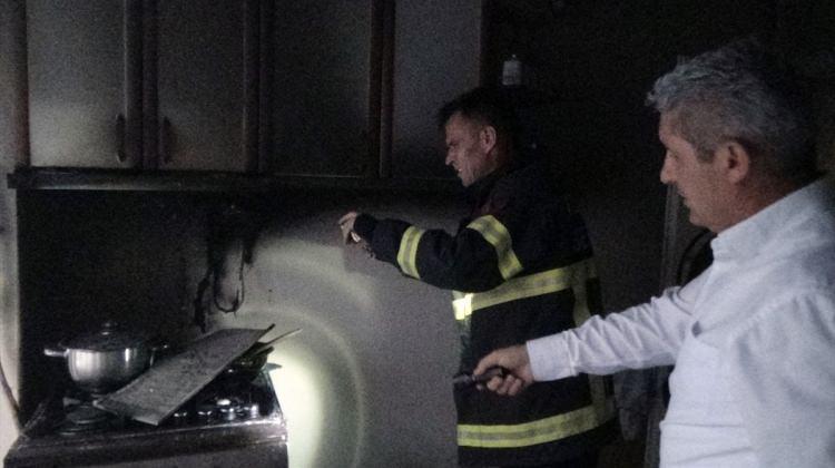 Zonguldak'ta ev yangını