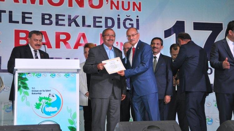 Orman ve Su İşleri Bakanı Eroğlu, Kastamonu'da