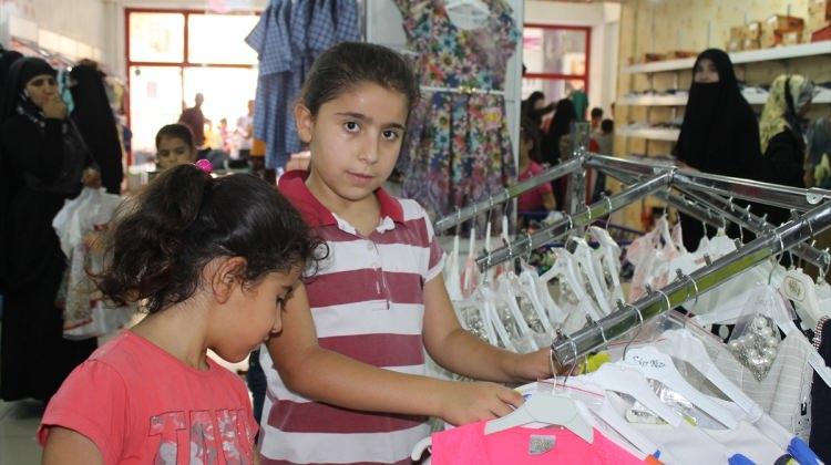 Cizre'de yetim ve öksüz çocuklara bayram hediyesi