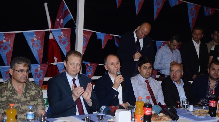 Trabzonspor camiası iftarda buluştu
