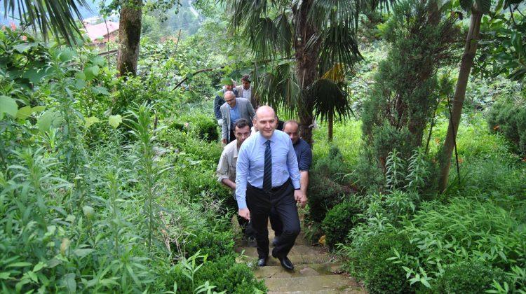 Çalışma ve Sosyal Güvenlik Bakanı Soylu, Trabzon'da