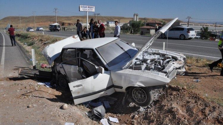 Yozgat'ta otomobil devrildi: 1 ölü, 5 yaralı