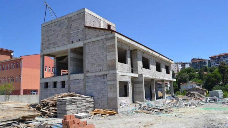 Karabük'te sosyal yaşam merkezi inşaatı