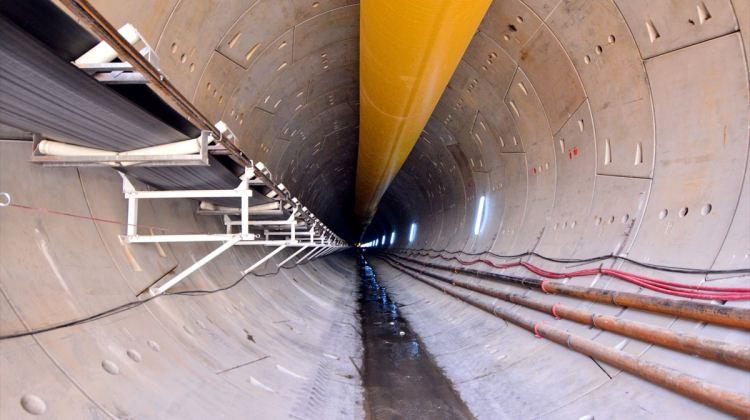 Türkiye'nin en uzun demiryolu tünelinde çalışmalar hızlandı