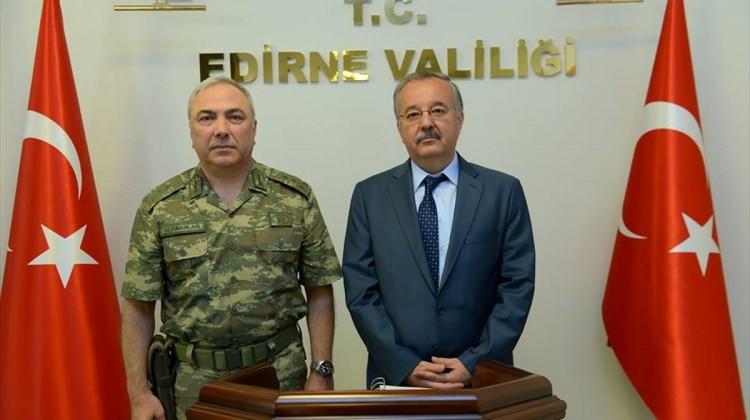 Tümgeneral Alparslan, Vali Özdemir'i ziyaret etti