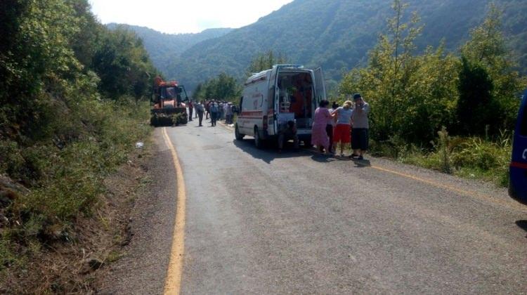 Kastamonu'da otomobil uçuruma yuvarlandı: 1 ölü