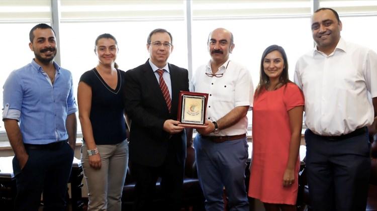 TÜ Rektörü Prof. Dr. Tabakoğlu'na ziyaretler