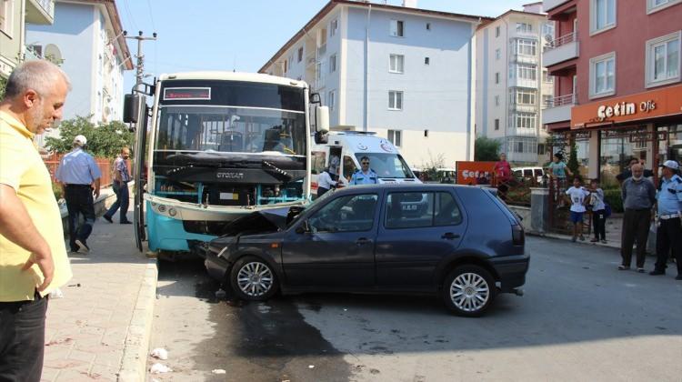 Kütahya'da trafik kazası: 10 yaralı
