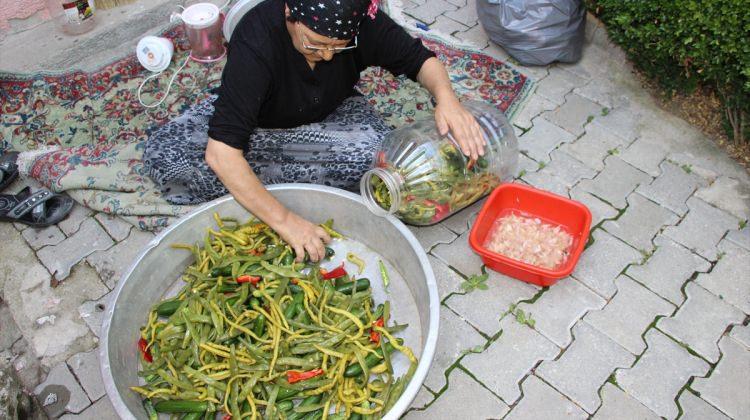 Samsun'da kışlık yiyecekler hazırlanıyor