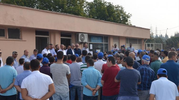 Gemlik Gübre Fabrikası'nda işçiler greve çıktı