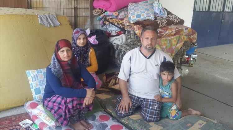 Sokakta kalan Suriyeli aileye kaymakamlık sahip çıktı