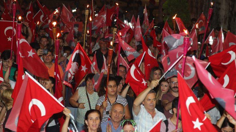 Kırklareli'nde ''Cumhuriyet Yürüyüşü" düzenlendi