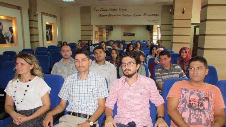 Samsun'da aday öğretmenlere seminer